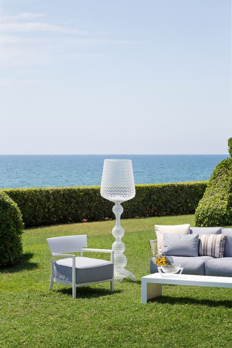 Kabuki Outdoor Floor Lamp by Kartell Lamps Floor Lamps